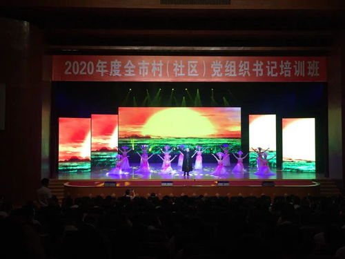 2020年度新余市村社区党组织书记培训班文艺晚会精彩花絮 凝聚文化力量，共绘基层新篇